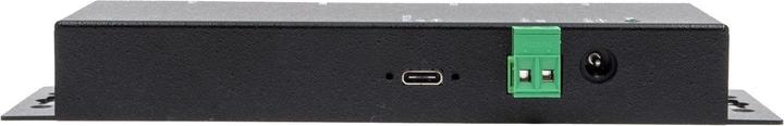 Actual product image Exsys GmbH USB 3.2 Gen2 Metal HUB with 4 Ports 2 x USB-C and 2 x USB-A Connector (USB-C, 4 Ports)