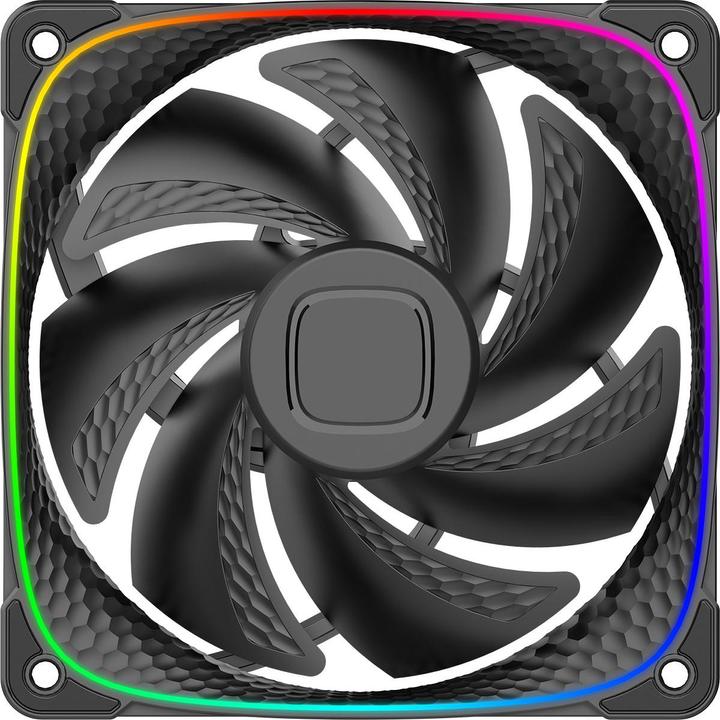 Immagine prodotto Geometric Future Ventola Squama 2503B RGB - 120 mm, nera (120 mm, 1 x)