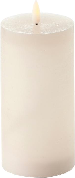 Actual product image Balthasar LED Candle Rustico 7.5 x 15 cm, Old White (1 x)