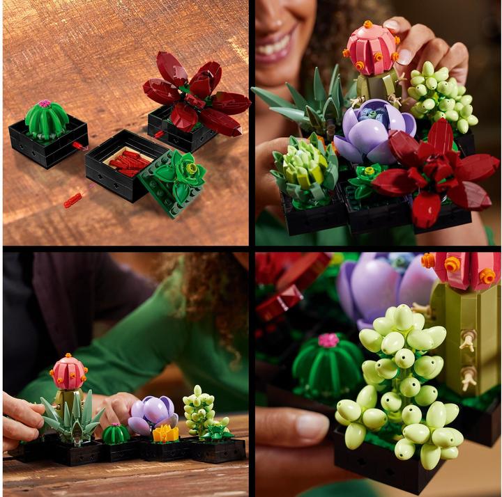 Immagine prodotto LEGO Succulente (10309, LEGO Botanical, Set LEGO rari)