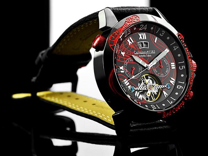 Immagine prodotto Calvaneo 1583 Astonia Red Cobra Collectors automatik (44 mm)