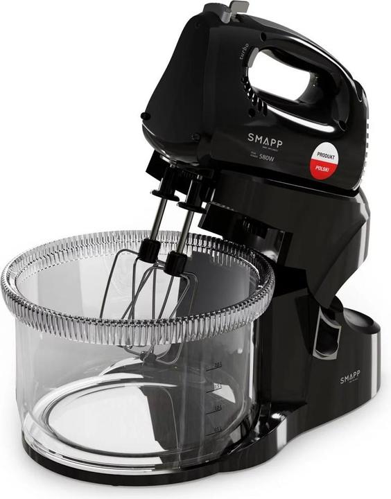 Productafbeelding Smapp Handmixer Blender met kom 451.8 2 kommen zwart (580 W)