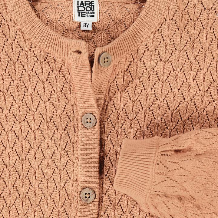 Actual product image La Redoute Collections Cardigan with round neckline (152)
