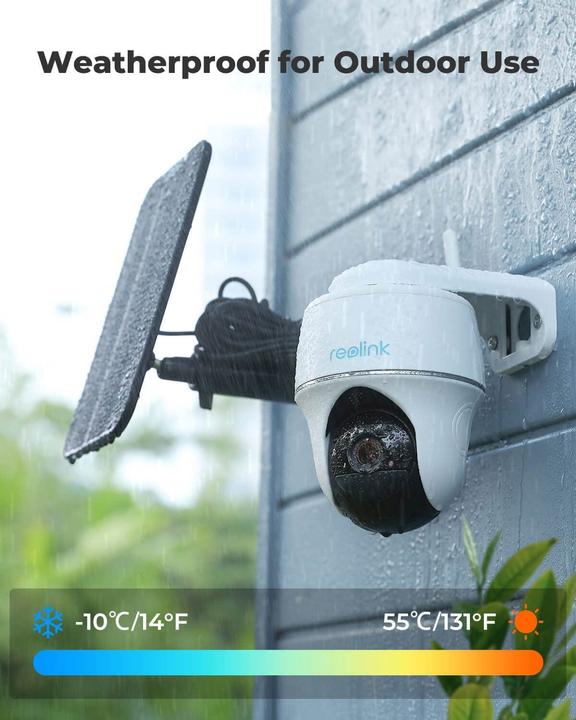 Image du produit Reolink Argus PT + Solarpanel (2560 x 1440 Pixels)