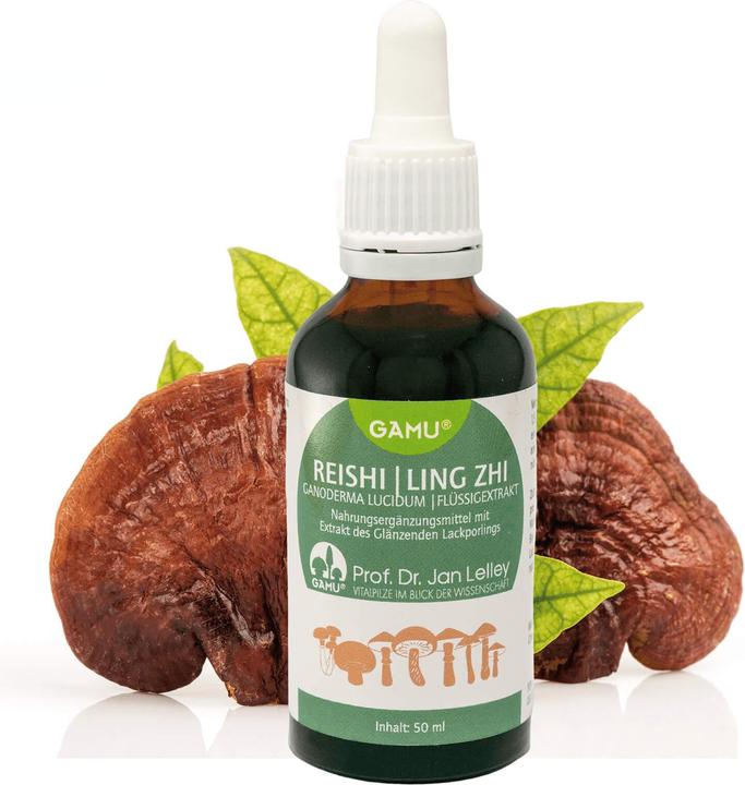 Produktbild Gamu Reishi / Ling Zhi Flüssigextrakt liq (1 Stück, Tropfen)