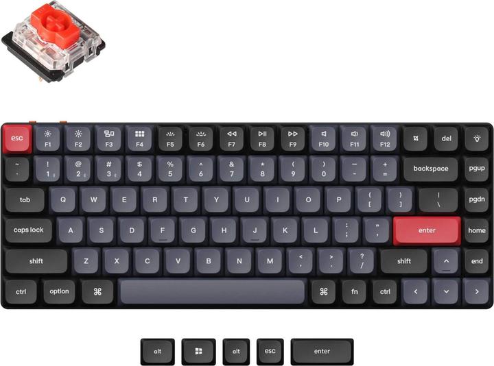 Keychron K3 Pro (US, Kabelgebunden, Kabellos)