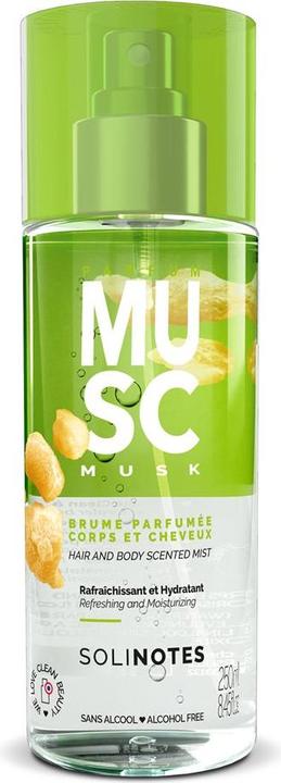 Solinotes Musc Body Mist (Körpermilch, Körperlotion, Körpergel, Körpercreme, 250 ml)
