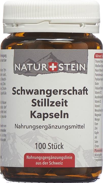 Actual product image Naturstein Pregnancy & Lactation Capsule (100 Piece, Capsules, 164 g)