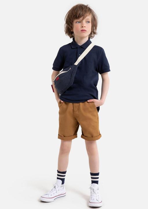 Image du produit La Redoute Collections Polo à manches courtes en piqué de coton bio (140)