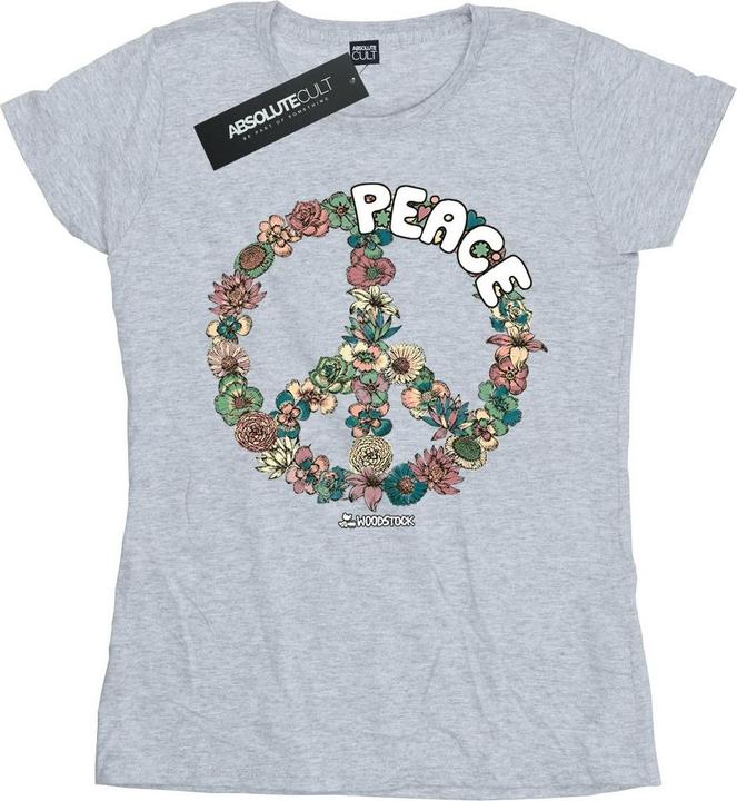 Woodstock Floral Peace TShirt (S)