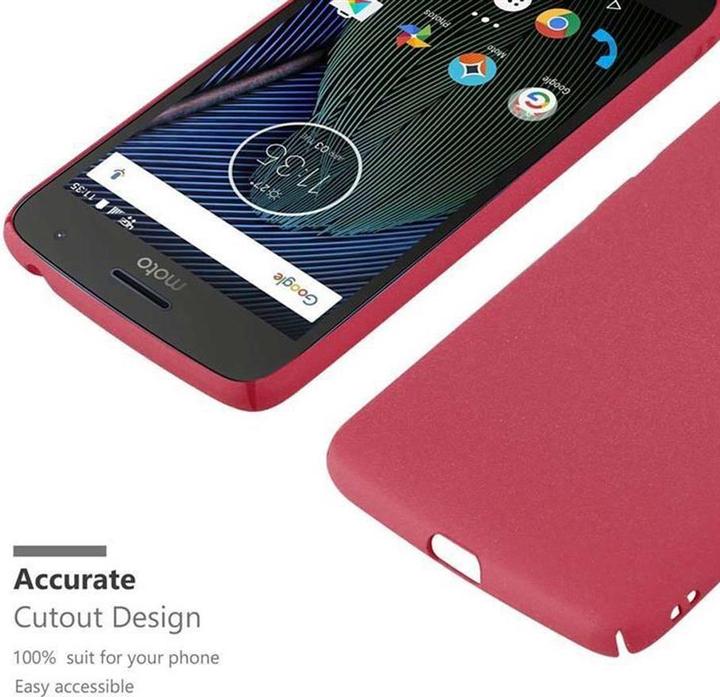 Produktbild Cadorabo Hard Cover Frosty Cover (Motorola Moto G5)