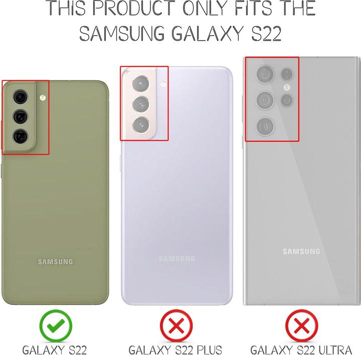 Produktbild Nalia Neon Silikon Handyhülle (Samsung Galaxy S22)