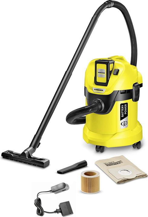 Kärcher Set di batterie WD3 (Aspirapolvere a umido e a secco)