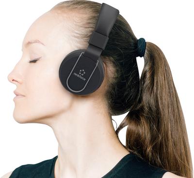 Renkforce Bluetooth® HiFi Stereo-Headset RF-BTK-100 On Ear Headset, Faltbar Schwarz-Grau (Kabellos)