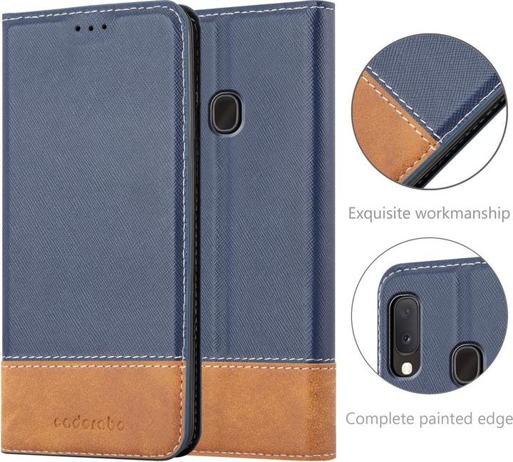Image du produit Cadorabo Étui X-Wallet en simili cuir (Samsung Galaxy A20e, Samsung Galaxy A10e)