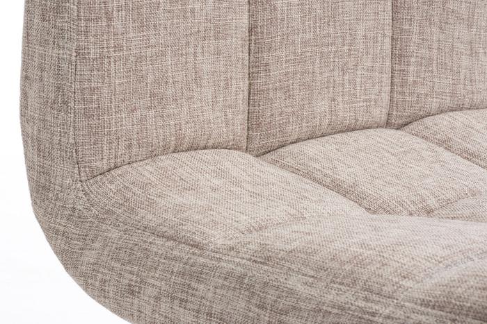 Produktbild Swisshandel24 Barhocker Peru STOFF, creme