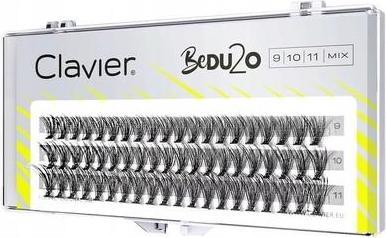 Actual product image Clavier CLAVIER BeDU2O Double Volume kępki rzęs Mix 9-10-11mm (Artificial eyelashes)