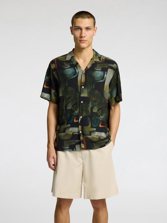 Image du produit Selected Homme Gemustertes Kurzarmhemd (S)