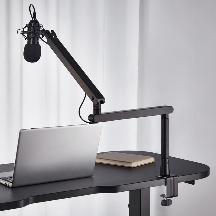 Actual product image Deltaco Gaming Low-profile table mount for streaming microphones