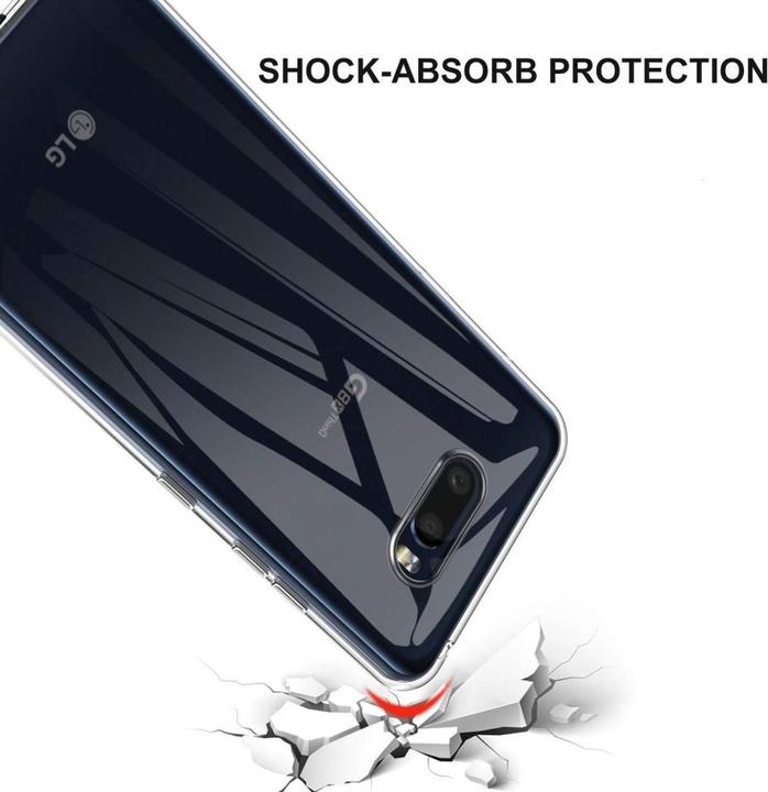 Actual product image Screenguard LG G8X ThinQ Flexible TPU Clear Case (G8X ThinQ)