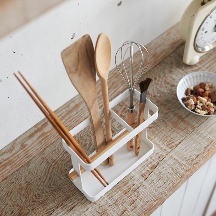 Actual product image Yamazaki Utensil holder TOSCA