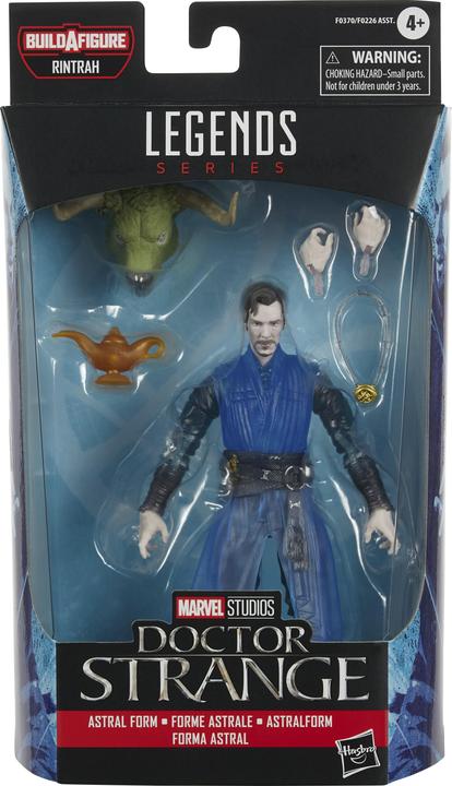 Actual product image Hasbro Legends Series Doctor Strange Astralform, 15 cm tall action figure, 2 accessories and 2 build...