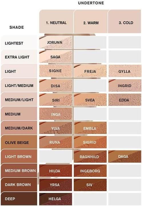 Actual product image IDUN Minerals Liquid foundation Nordic Veil Ylva