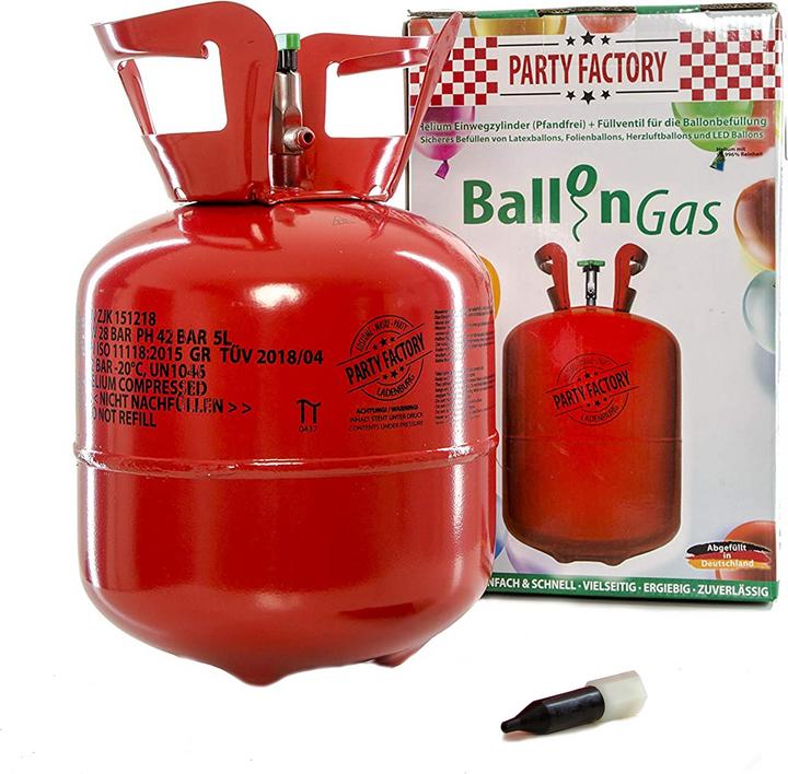 Actual product image Amscan helium