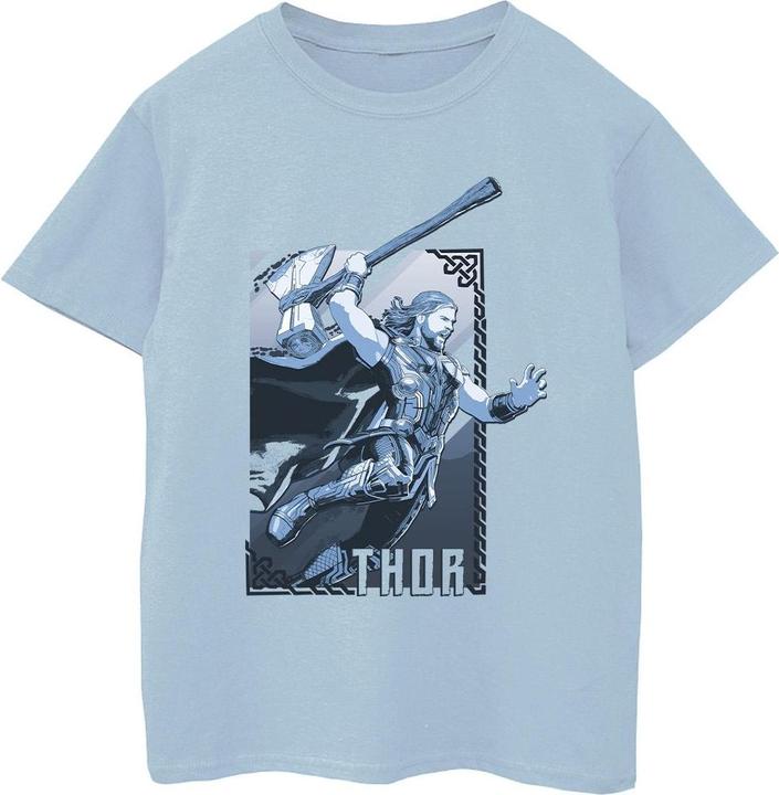 Thor Love And Thunder Attack TShirt Jungen