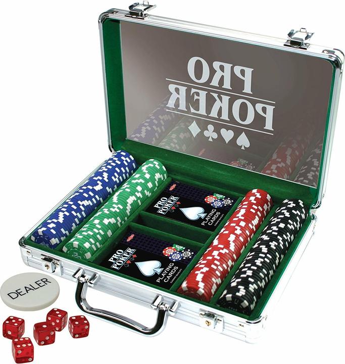 Productafbeelding Tactic Pro Poker Etui, 200 fiches (Nederlands)
