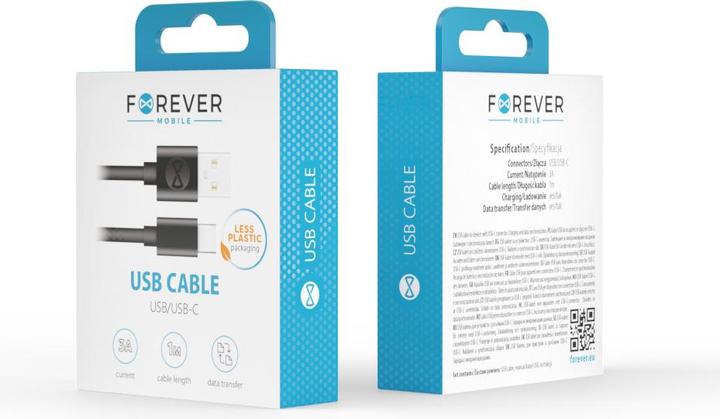 Actual product image Forever USB A – USB C (1 m, USB 3.2 Gen 1)