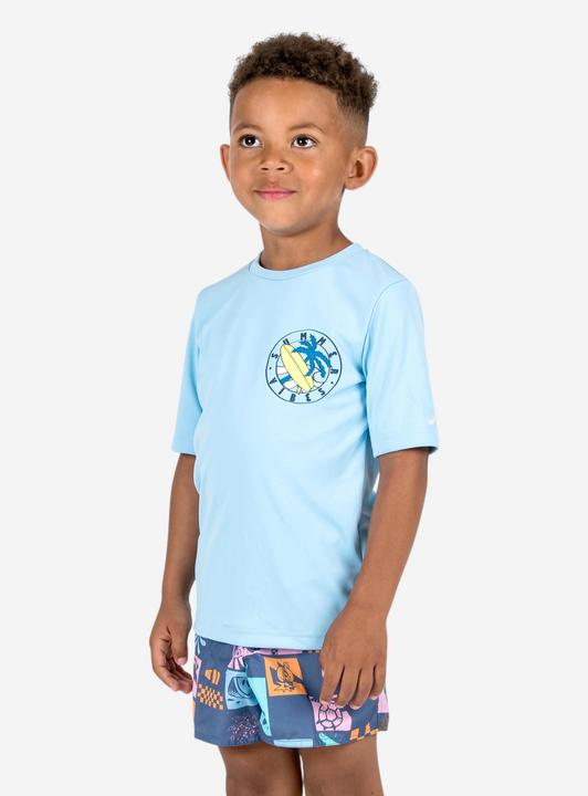 Image du produit Olaian T-shirt anti UV surf Junior - 100 bleu ciel