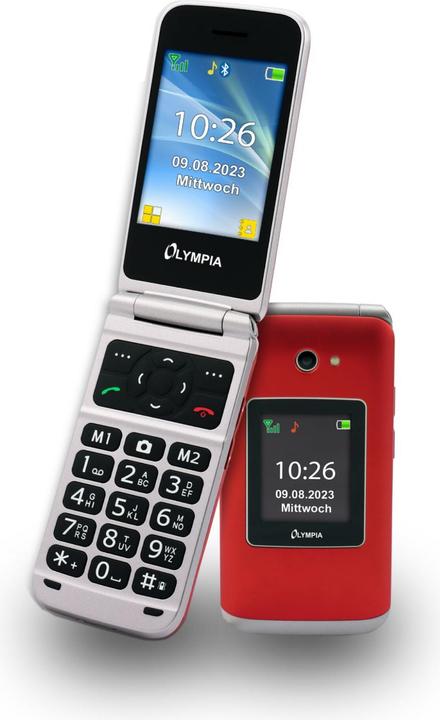 Produktbild Olympia Mobiltelefon VITUS ROT 2G (2.88", 2G)