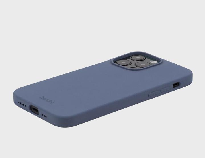 Actual product image Holdit Back Cover Silicone iPhone 14 Pro Max Blue (Apple iPhone 14 Pro Max)