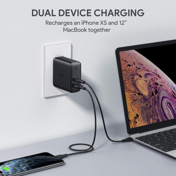 Actual product image Aukey PA-D3 (60 W)