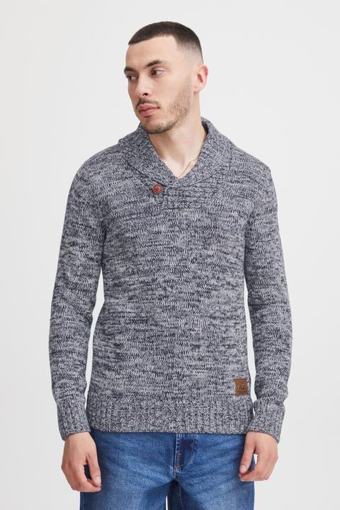 Immagine prodotto Solid Phil Maglione In Maglia Grossa Pullover Maglieria Da Uomo Con Collo A Scialle In Cotone 100% (XL)