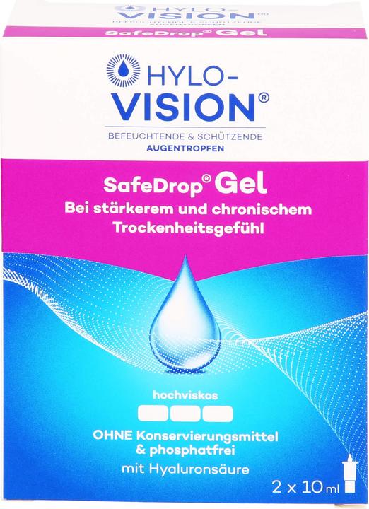 Produktbild HYLO VISION SafeDrop Gel Augentropfen, 20 ml Lösung (20 ml)