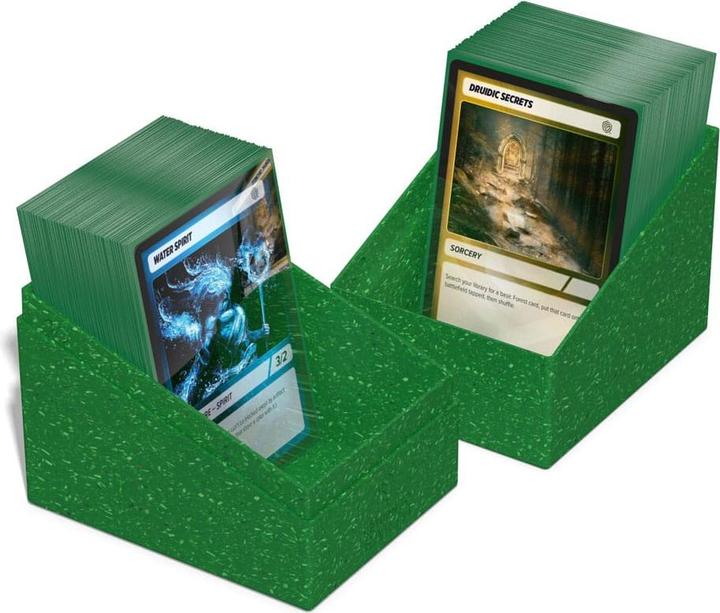 Actual product image Ultimate Guard Return To Earth Boulder Deck Case 133+ taille standard Vert