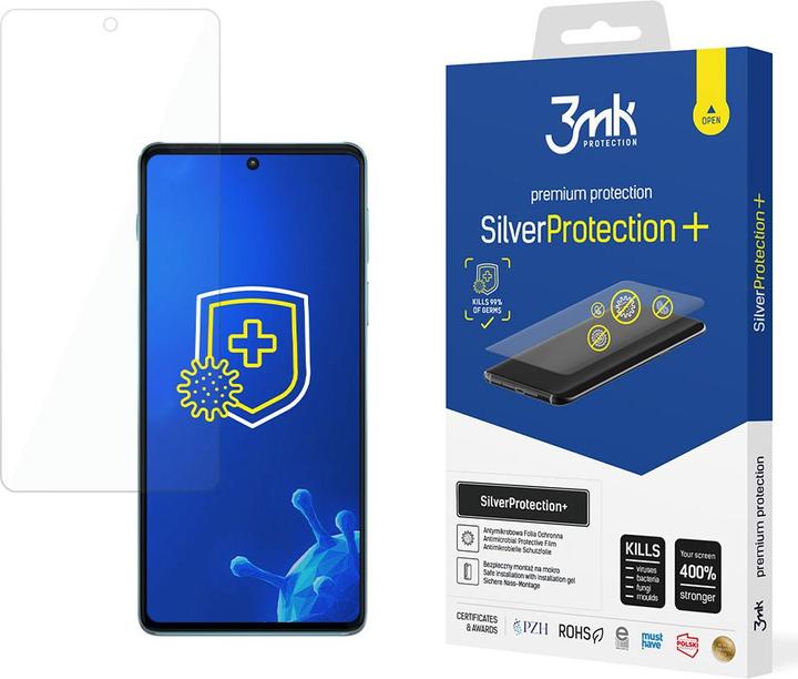 Immagine prodotto 3MK Silver Protect+ Motorola Edge 20 Pro Folia Antymikrobowa montowana na mokro (1 Pezzo/i, Motorola Edge 20 Pro)