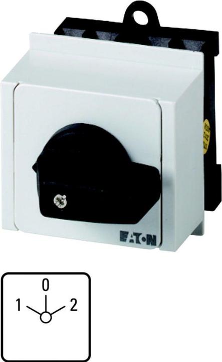 Produktbild Eaton T0-2-8211/IVS Elektroschalter Kippschalter 2P Schwarz