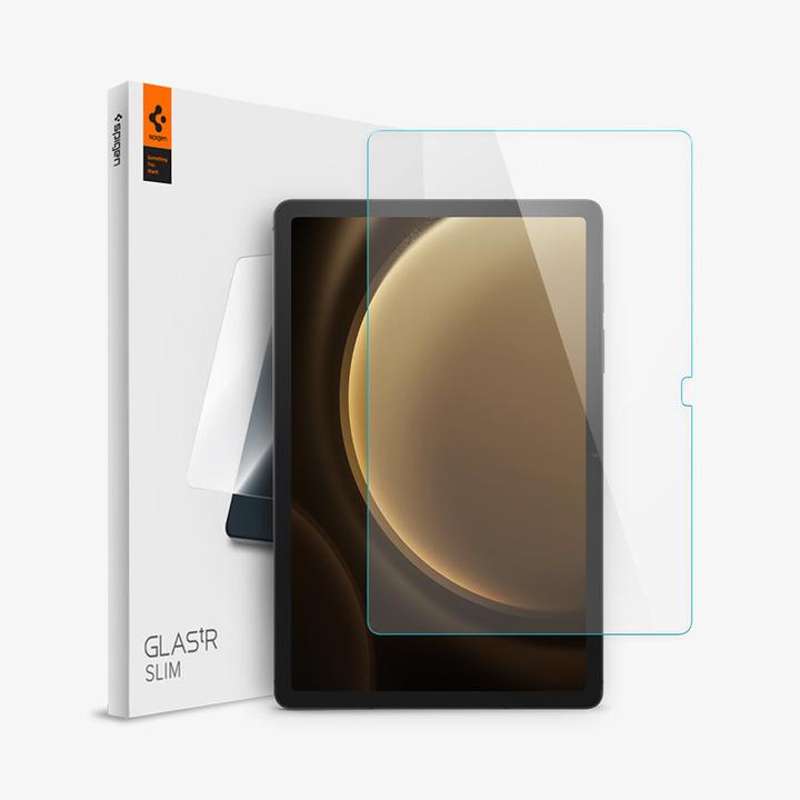 Spigen Glas.tR Slim tempered glass for Samsung Galaxy Tab S9 FE 10.9" X510 / X516B (1 Piece, Galaxy Tab S9 FE)