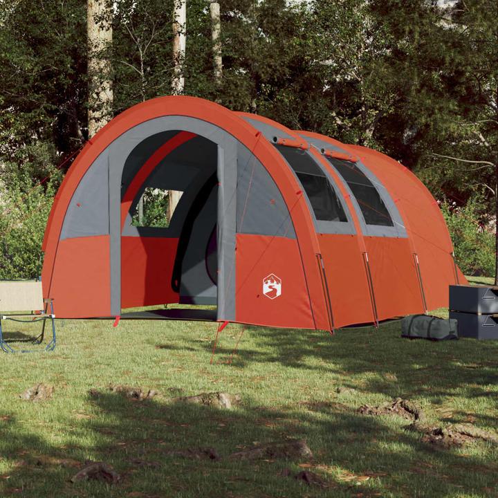 Produktbild VidaXL Campingzelt 4 Personen & Orange 483 x 340 x 193 cm 185T Taft (Kuppelzelt, 12.90 kg, 4 Personen)