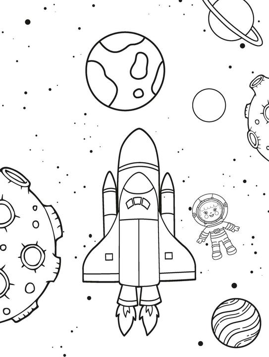 Produktbild NASA: Mein Malbuch
