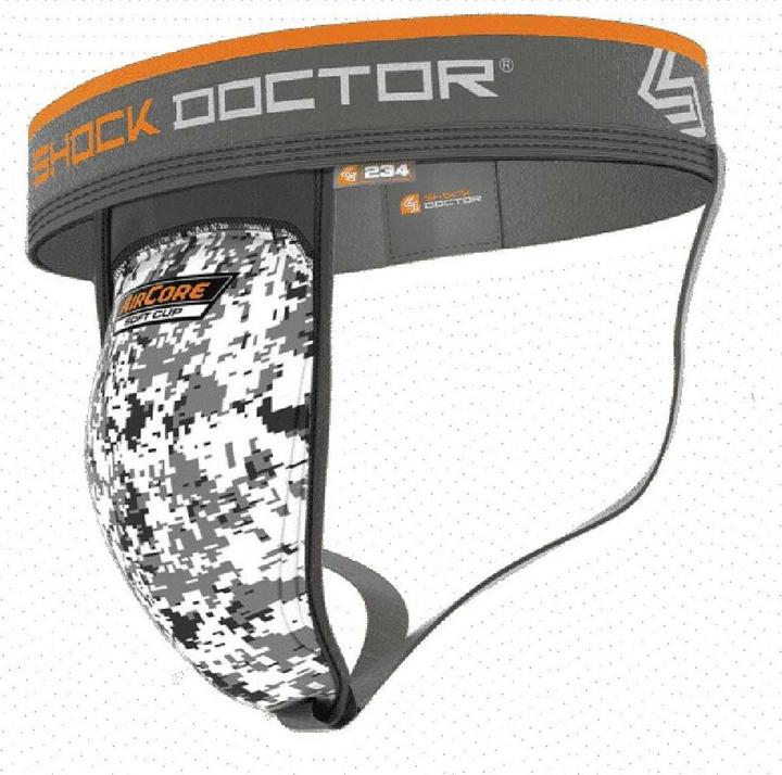 Actual product image Shock Doctor Aircore Suspensorium With Soft Cup (XXL, Unique specimen)
