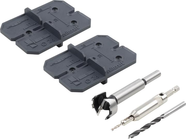 Produktbild wolfcraft wolfcraft 1 Scharnierloch-Set 26 mm (26 mm)