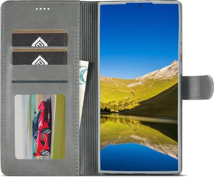 Produktbild LC.Imeeke Galaxy S25 Ultra - Leder Etui Hülle (Samsung Galaxy S25 Ultra)