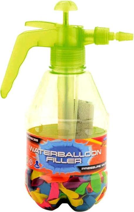Actual product image Sombo Aqua Fun water balloon filler with 250 neon water balloons