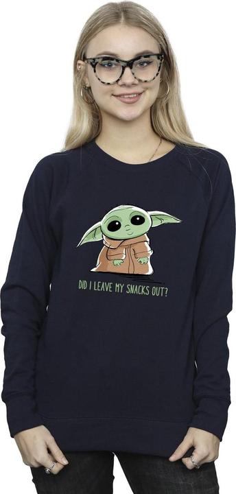 Produktbild Star Wars The Mandalorian Grogu Snacks Meme Sweatshirt (XXL)