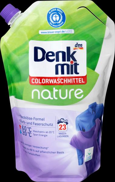 Produktbild dm Denkmit Colorwaschmittel nature (23 Waschgänge, Flüssig)