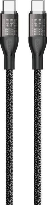 Produktbild Dudao Fast charging cable 120W 1m USB-C - USB-C L22C - gray (1 m, USB 2.0, 120 W)